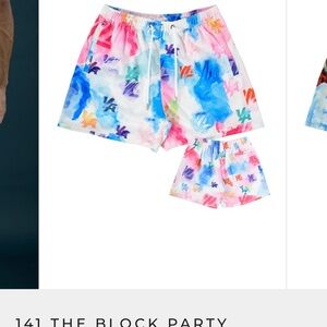 YoungLA Tie DyeAthletic Shorts